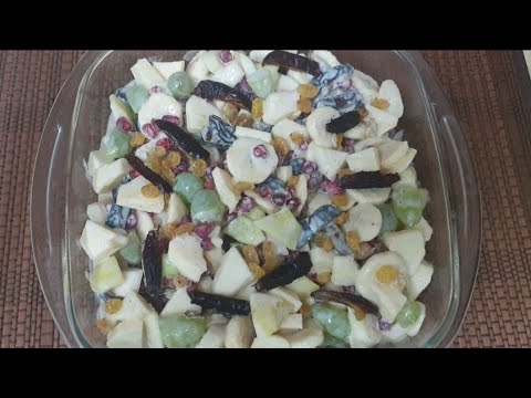 Creamy Fruit Chaat, Ramadan Special😋😋