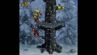 DKC4 - Slushy Slide playthrough