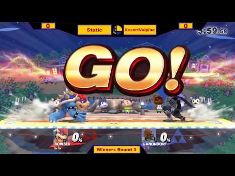 SSJ #18 - Winners Quarters - Static (Bowser) vs DesertVulpine (Ganondorf, Roy)