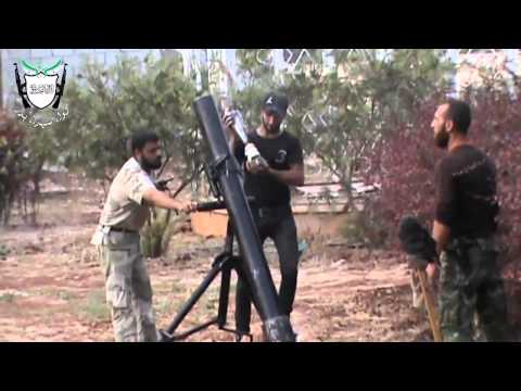 استهداف مقرات النظام بقذائف الهاون في بلدتي نبل والزهراء في ريف حلب الشمالي من قبل لواء شهداء بدر