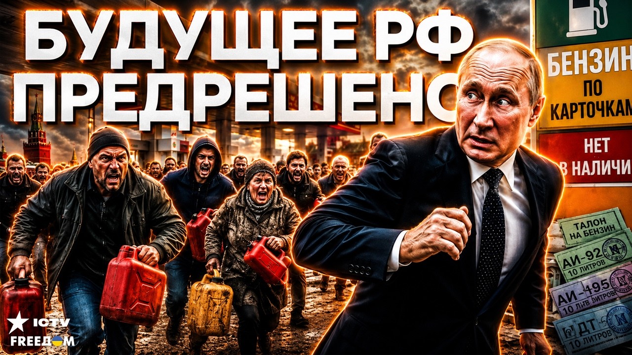 ПАНИКА НА АЗС! Дефицит бензина накрывает всю Россию. ПУТИН ПРОСЧИТАЛСЯ