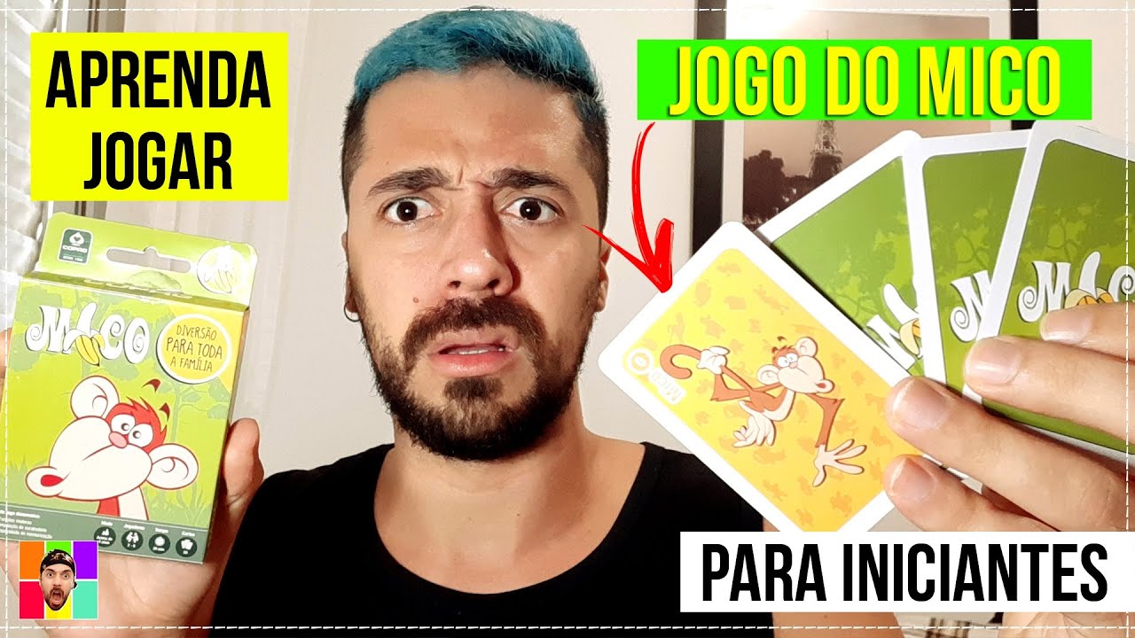 JOGO DO MICO para Iniciantes | Como JOGAR, Regras ( Jogo de Cartas da Memória/ Animais | Pares )