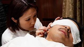 Download lagu ASMR | Ultimate Relaxation at Premium Barber Akasaka | Shaving, Ear Cleaning, Shampoo, Massage mp3