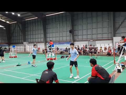 MSSD Kuching Boy Double U18 Final  Dexter/MingKai vs Chin/Eric