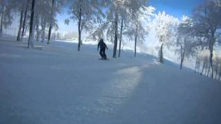 preview picture of video 'Snowboarding in USA. Seven Springs, PA.'