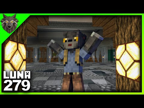 MINECRAFT Survival 279 | The Crown Interior! |Wolfinia is an Island! | LUNA SSP Phase 3