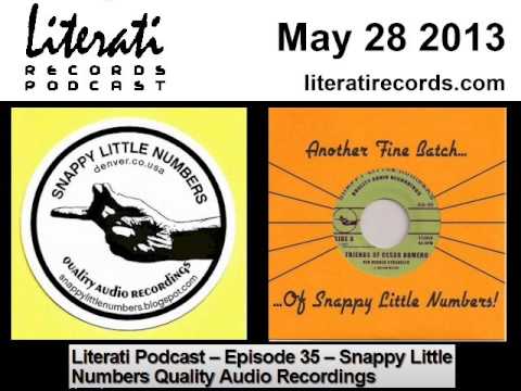 Snappy Little Numbers Interview - Literati Records Podcast Episode 35