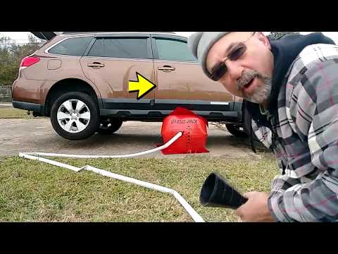 Happybuy Exhaust Air Jack 4 Ton 8800LBS Air Bag Lift Air Pressure Lift Pneumatic Jack Off-road