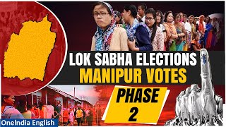 Lok Sabha Elections 2024 Manipur: Voting Underway in Outer Manipur |Exclusive Visuals| Oneindia News