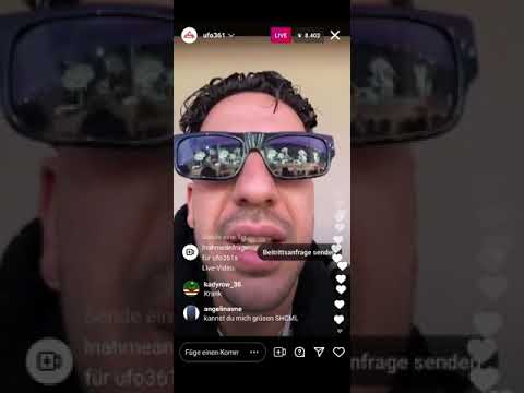 Ufo361 bei Dior Modenschau Travis Scott! 🛸🦋🤍🤯