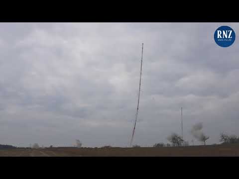 Sprengung der Donebacher Türme am 2. März 2018