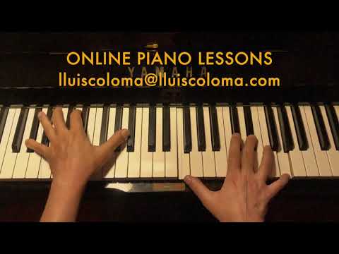 LLUíS COLOMA - ONLINE PIANO LESSONS