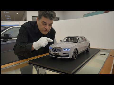 Presenting modelcar: Rolls-Royce Ghost miniatuur kost 20 mille!