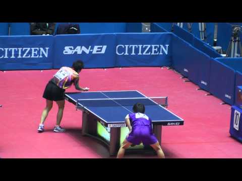 Japan Table Tennis MS;Jun Mizutani vs Daisuke Aoki 2013.1.18
