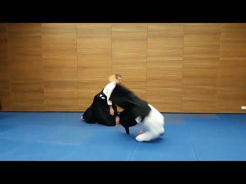 Tachi waza, Shomen uchi, Kokyu nage