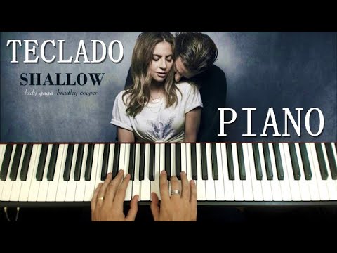 SHALLOW - LADY GAGA | TUTORIAL TECLADO INICIANTE | PIANO FÁCIL | GIL BORGES | PIANOCLUB