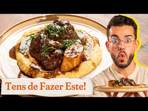 Ossobuco com Polenta Cremosa!