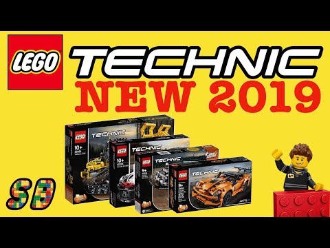 ALL NEW LEGO Technic 2019 Sets Winter wave
