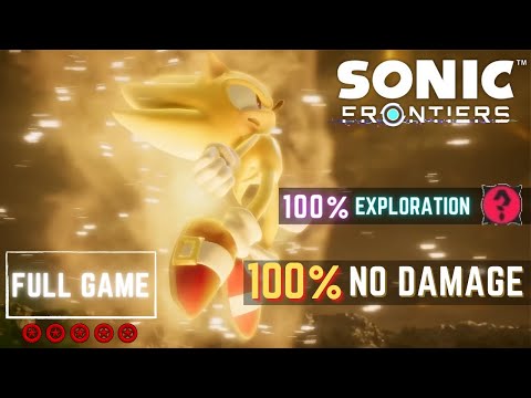 Sonic Frontiers - 100% Full Game Walkthrough (All Red Star Rings / S-Rank) / No Damage