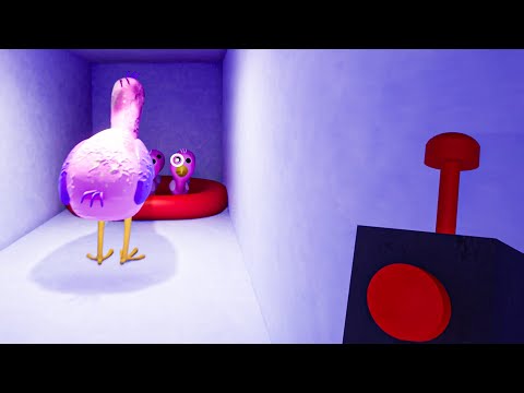 Garten of BanBan 2 - Opila Bird Reunites with Her Baby Birds Scene