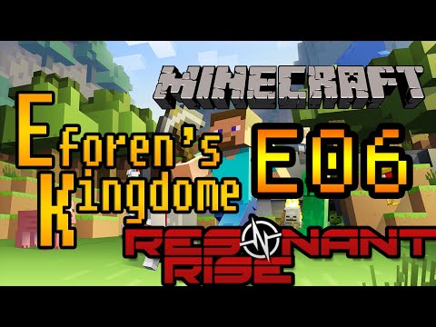 [Resonate Rise 3][1.7.10] Eforen's Kingdom S01E06 - Getting Obsidian with ComputerCraft Turtles