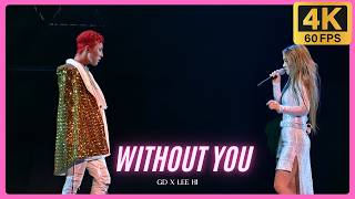 Download lagu [4K 60FPS] G-DRAGON - WITHOUT YOU (feat. Lee Hi)@ ONE OF A KIND 3D 2013 1st WORLD TOUR (Bonus Scene) mp3