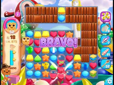 Cookie Jam Blast Level 875 - NO BOOSTERS 🍪 | SKILLGAMING ✔️