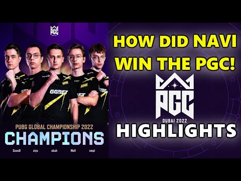 PGC 2022 CHAMPION NAVI - ubah, xmpl, alya & mellman - GRAND FINALS HIGHLIGHTS - PUBG
