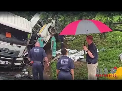 At least 11 dead in South Africa in latest crash involving a minibus taxi