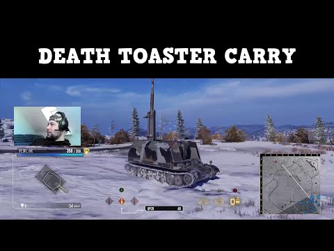 Pz.Sfl. IVc "DEATH TOASTER CARRY" Gameplay at "MALINOVKA" map - WoT Console