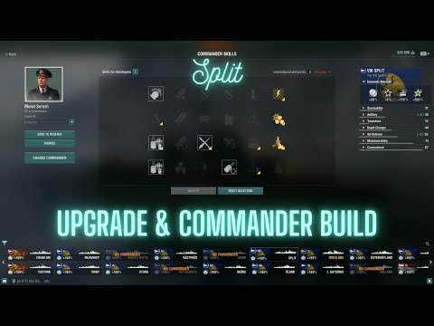 World of Warships - Split: Upgrade & Commander Build