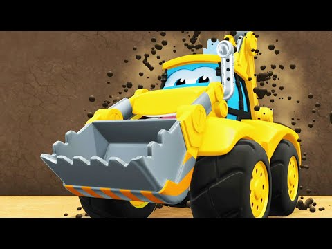 Chuck Builds A Fort 🚚 Tonka Chuck and Friends Cartoons for Kids