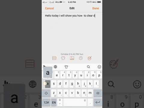 How to clear data in vivo mobile