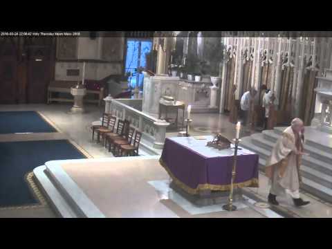 Holy Thursday The Solemn Evening Mass of the Lord’s Supper 2016