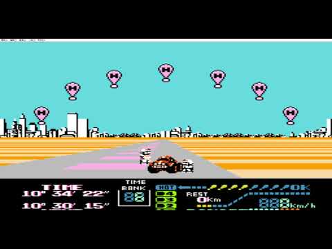 [NES] Famicom Grand Prix II: 3D Hot Rally: Monster Course 2 All