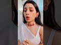 Makeup And Jewellery With White Sequin Saree Summer Look Shorts