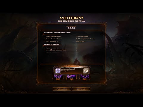 StarCraft II 10th Anniversary Campaign Achievements Hunt 40 - Entomophobia