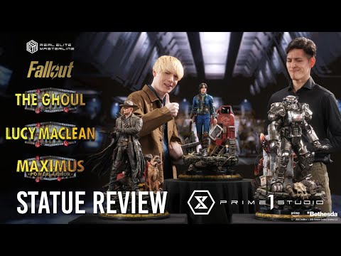 The Ghoul & Lucy Maclean & Maximus | STATUE REVIEW | Prime 1 studio