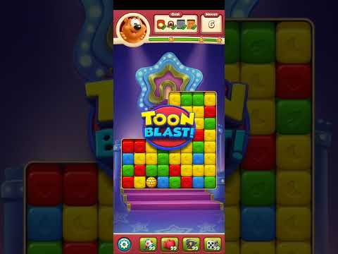 Toon Blast Level 2473 No Boosters Series