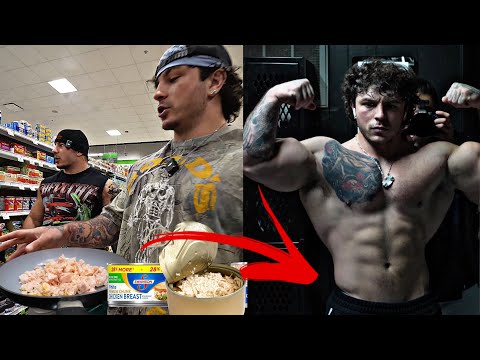 BULKING GROCERY HAUL (canned chicken is anabolic)