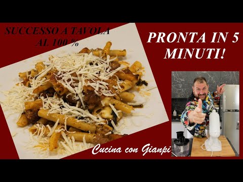 ZITI GRATINATI AL FORNO CON CAVOLO NERO, SALSICCIA E PROVOLA AFFUMICATA / Ricetta furba in 5 minuti