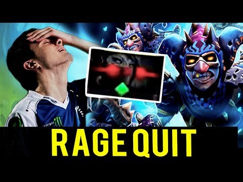 Miracle- Meepo RAMPAGE Top 1 MMR vs 3k — Rage Quit