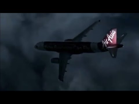 Indonesia AirAsia Flight 8501 Crash Animation