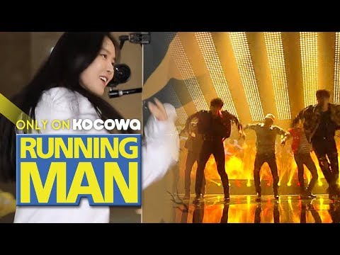 Son Na Eun Moves Her Arms Vigorously.. What is That?! [Running Man Ep 424]