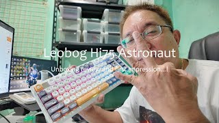 vLog ni Ice #13 | Leobog Hi75 Astronaut Mechanical Keyboard
