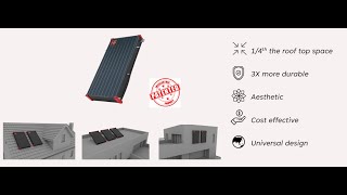 World's first tankless solar water heater - How it works