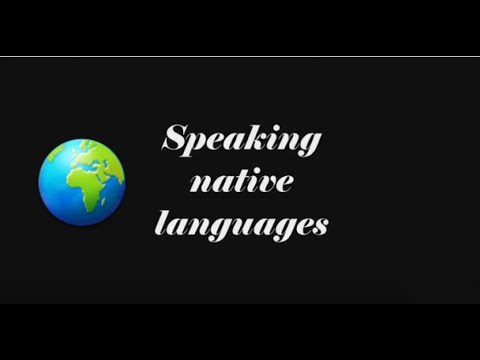 Speaking Native Languages - with Andrea and Chris