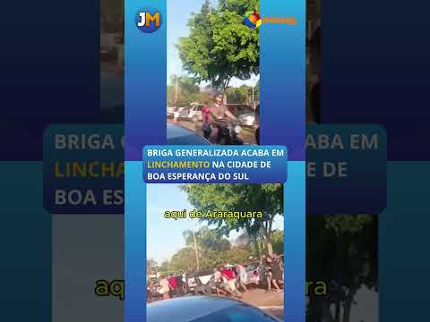 Briga generalizada termina em linchamento na cidade de Boa Esperança do Sul