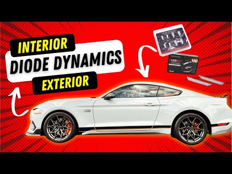THESE NEW DIODE DYNAMICS LED's on my 2021 MUSTANG MACH 1 ARE INSANE!