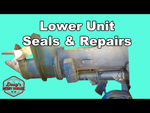 Lower Unit TEARDOWN: 18hp Evinrude Outboard E5